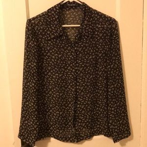 The Limited buttoned blouse